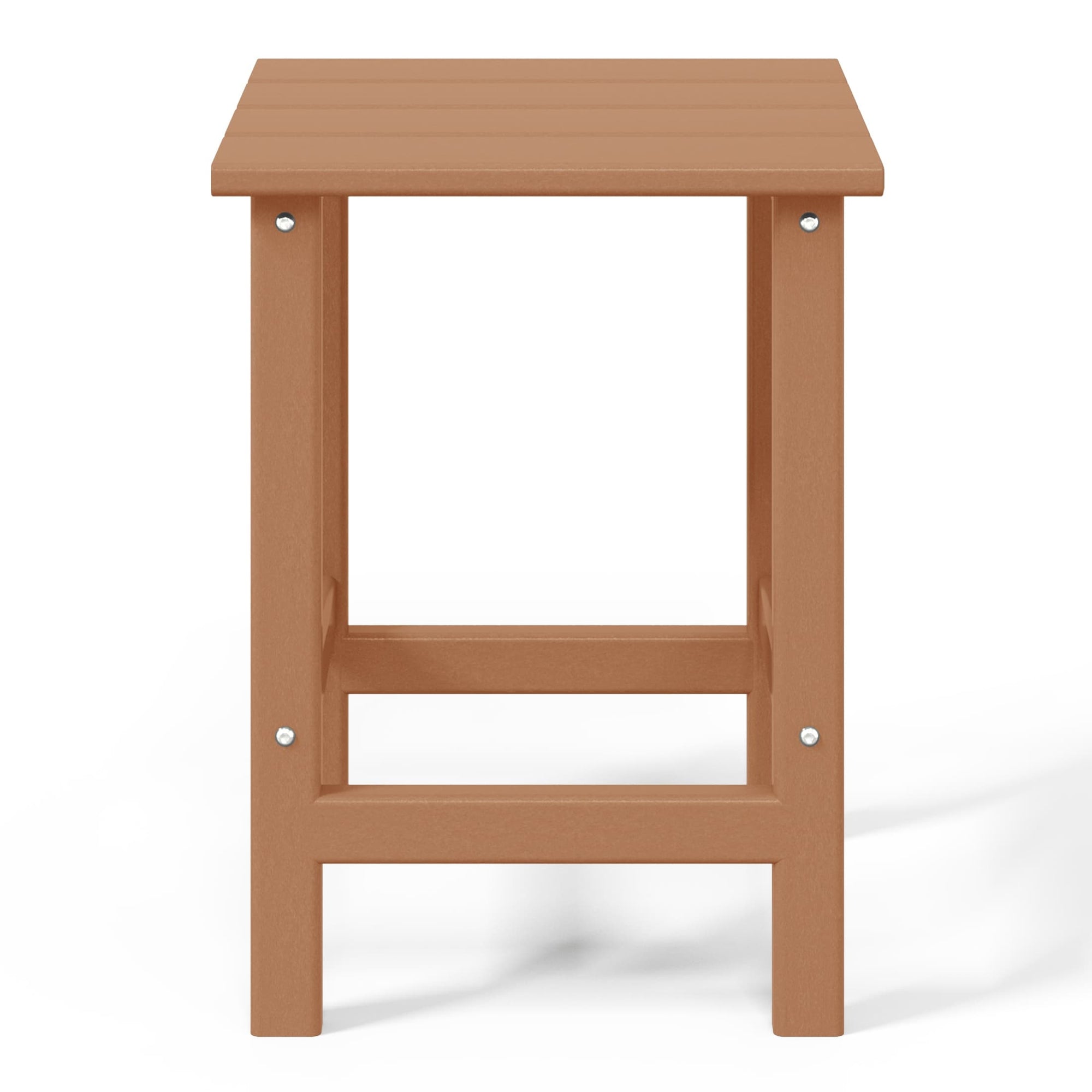 Polytrends Laguna Hdpe All Weather Outdoor Patio Square Side Table