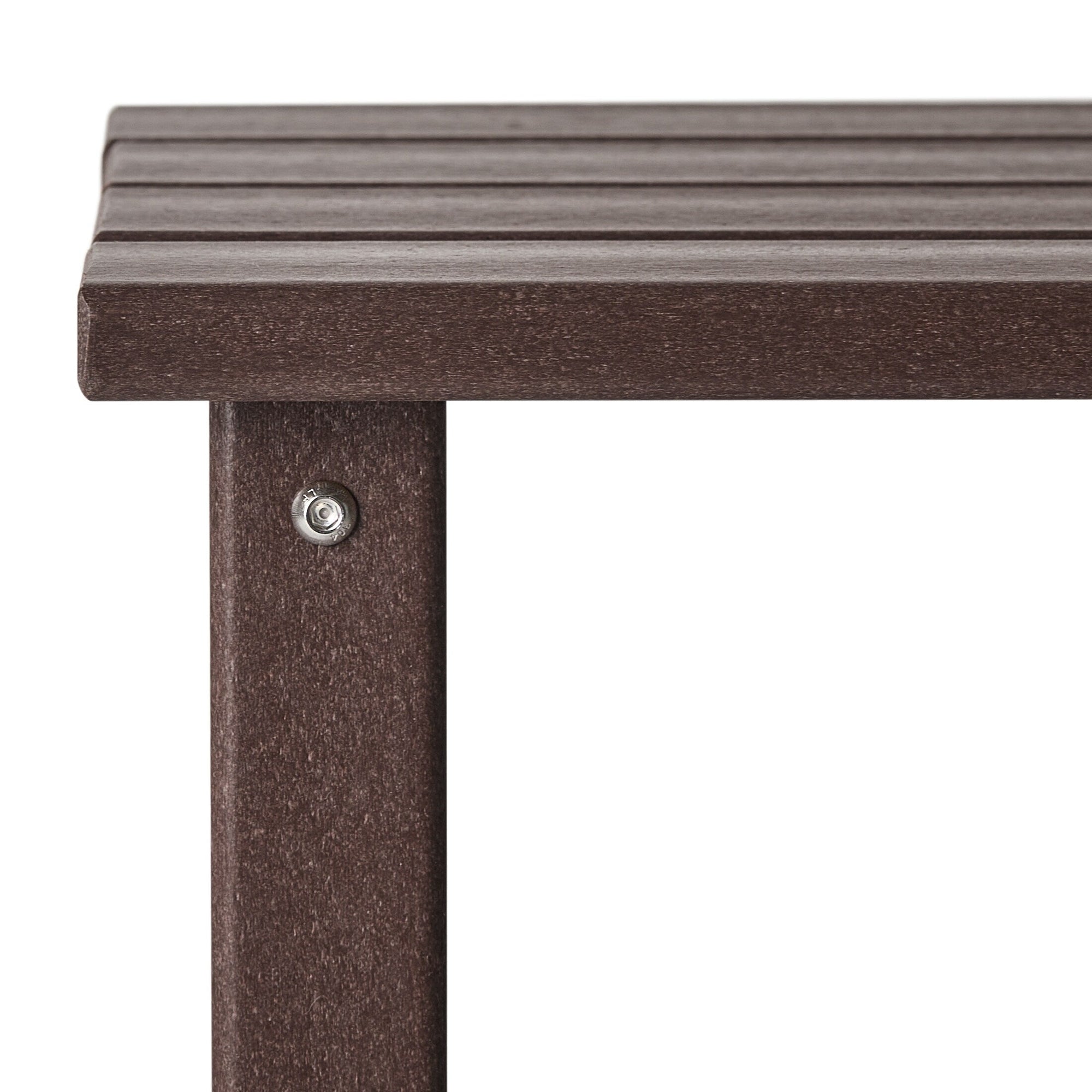 Polytrends Laguna Hdpe All Weather Outdoor Patio Square Side Table
