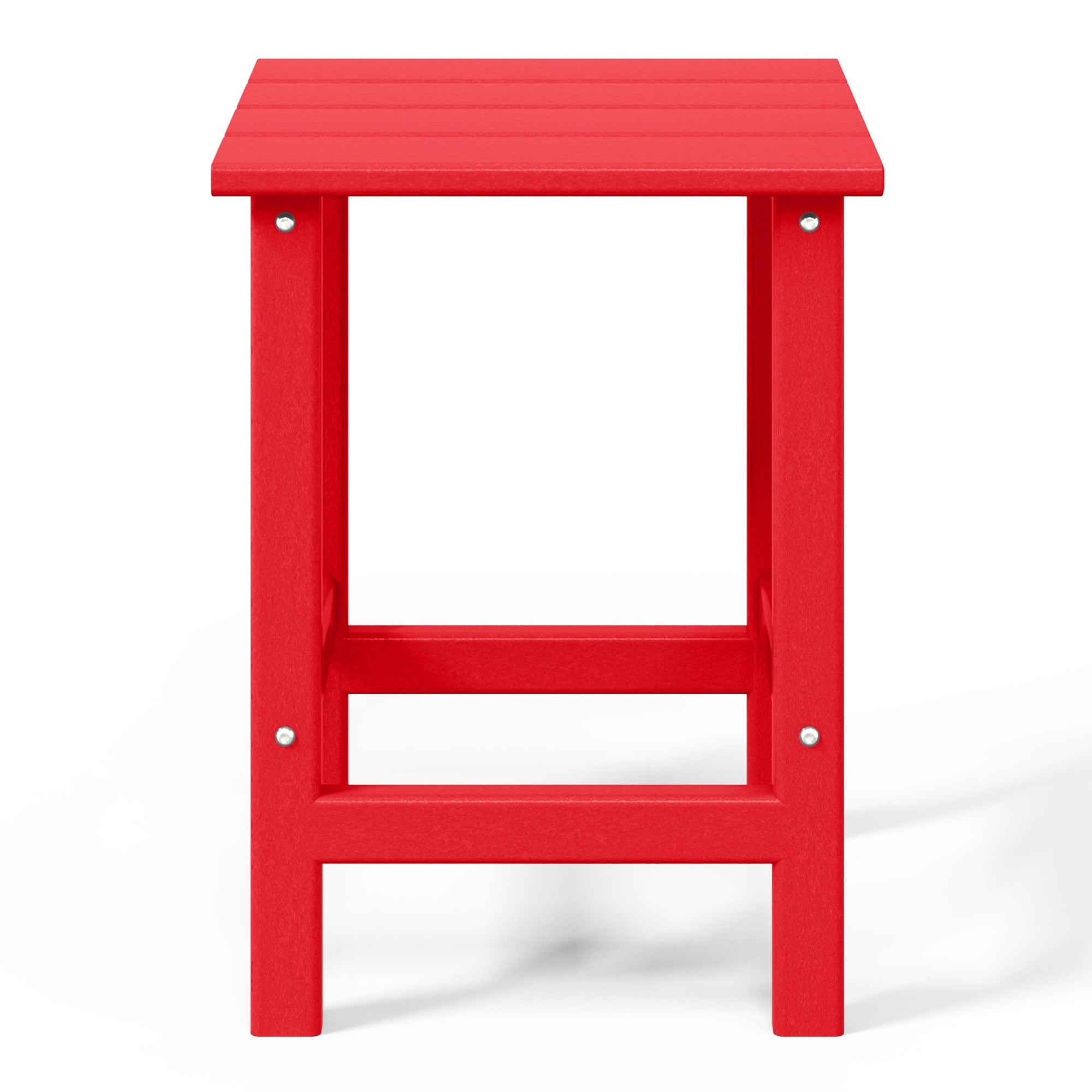 Polytrends Laguna Hdpe All Weather Outdoor Patio Square Side Table