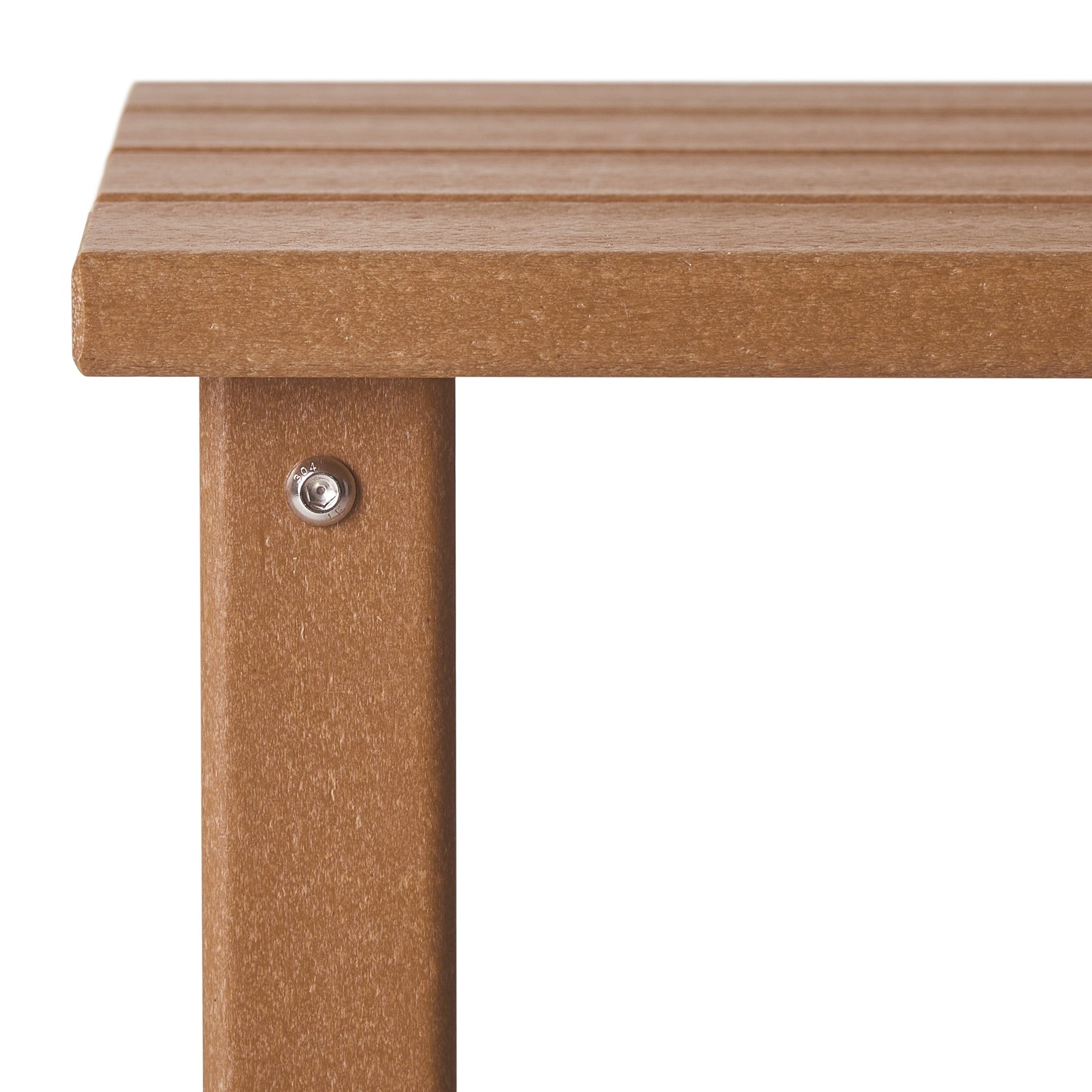 Polytrends Laguna Hdpe All Weather Outdoor Patio Square Side Table