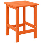 Table d'appoint carrée Polytrends Laguna en PEHD, résistante aux intempéries, pour terrasse
