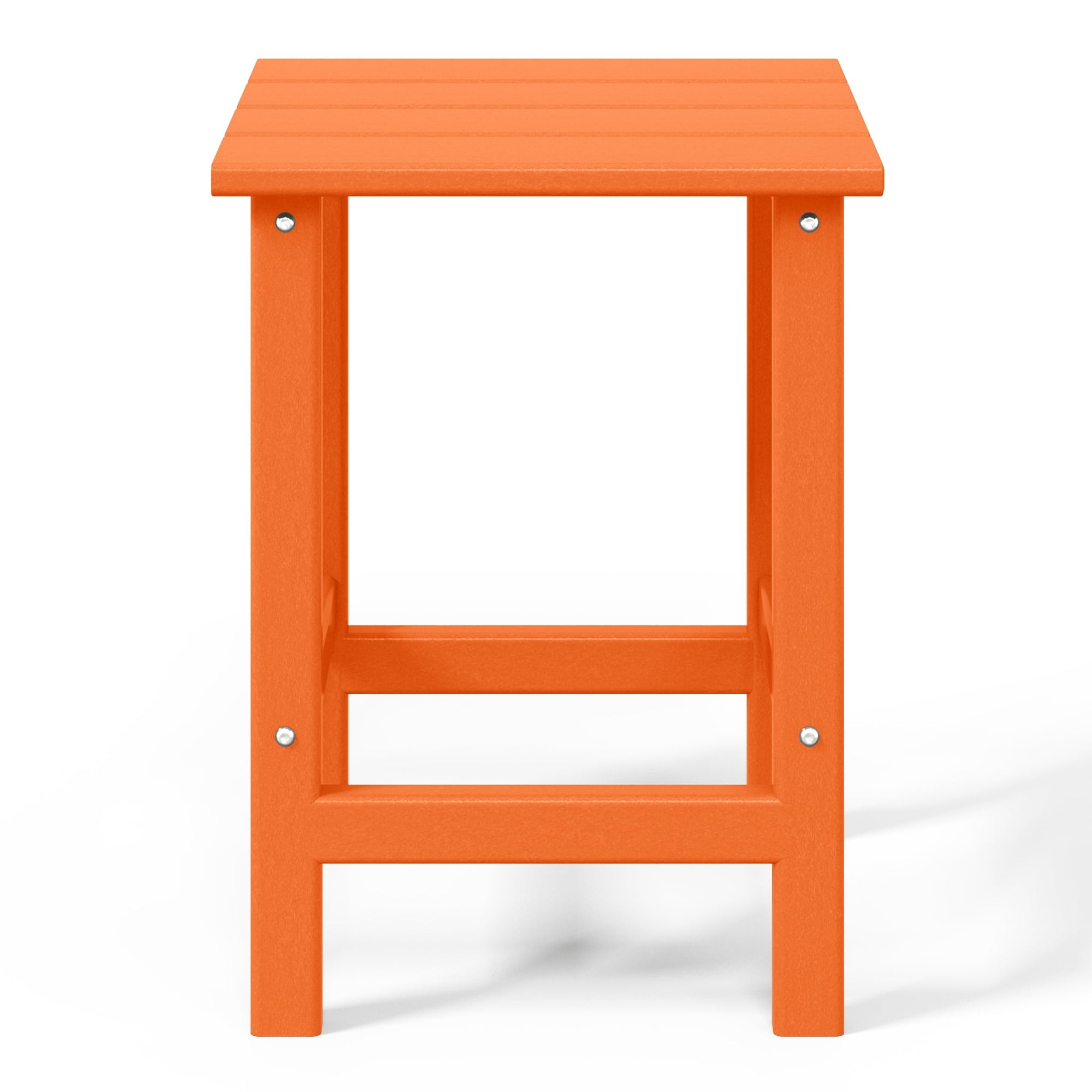 Polytrends Laguna Hdpe All Weather Outdoor Patio Square Side Table