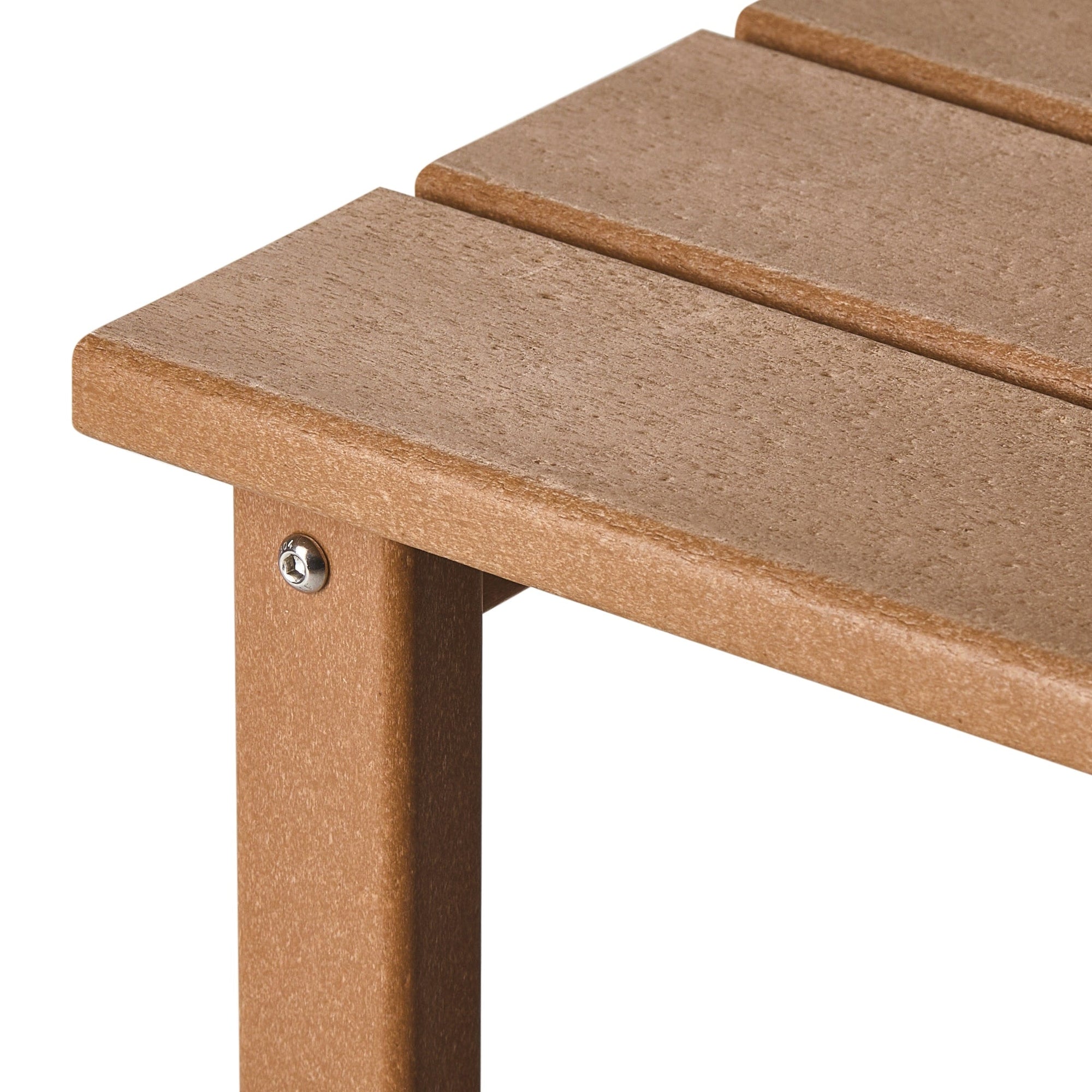 Polytrends Laguna Hdpe All Weather Outdoor Patio Square Side Table