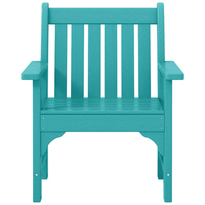 Ensemble de jardin 3 pièces Polytrends Laguna avec fauteuils et table d'appoint