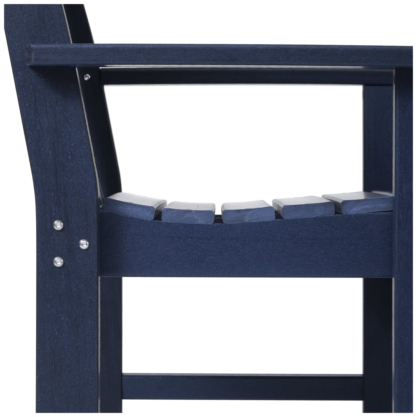 Ensemble de jardin 3 pièces Polytrends Laguna avec fauteuils et table d'appoint