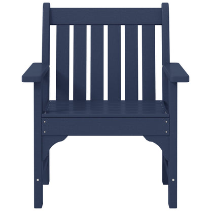 Ensemble de jardin 3 pièces Polytrends Laguna avec fauteuils et table d'appoint