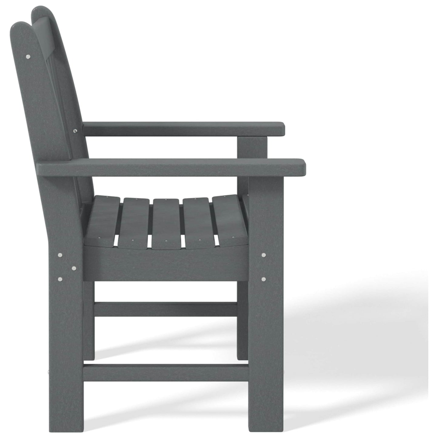 Ensemble de jardin 3 pièces Polytrends Laguna avec fauteuils et table d'appoint