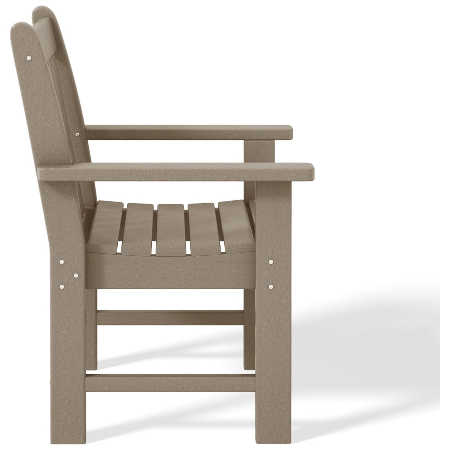 Ensemble de jardin 3 pièces Polytrends Laguna avec fauteuils et table d'appoint