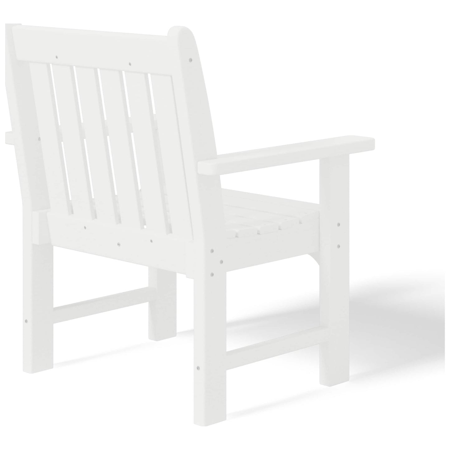 Ensemble de jardin 3 pièces Polytrends Laguna avec fauteuils et table d'appoint