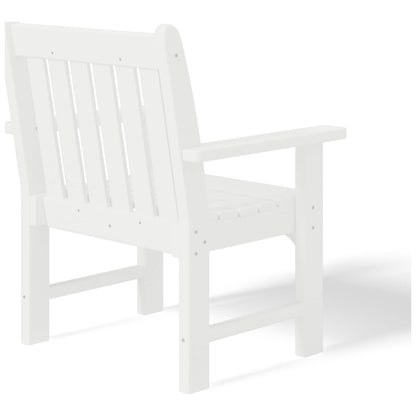 Ensemble de jardin 3 pièces Polytrends Laguna avec fauteuils et table d'appoint
