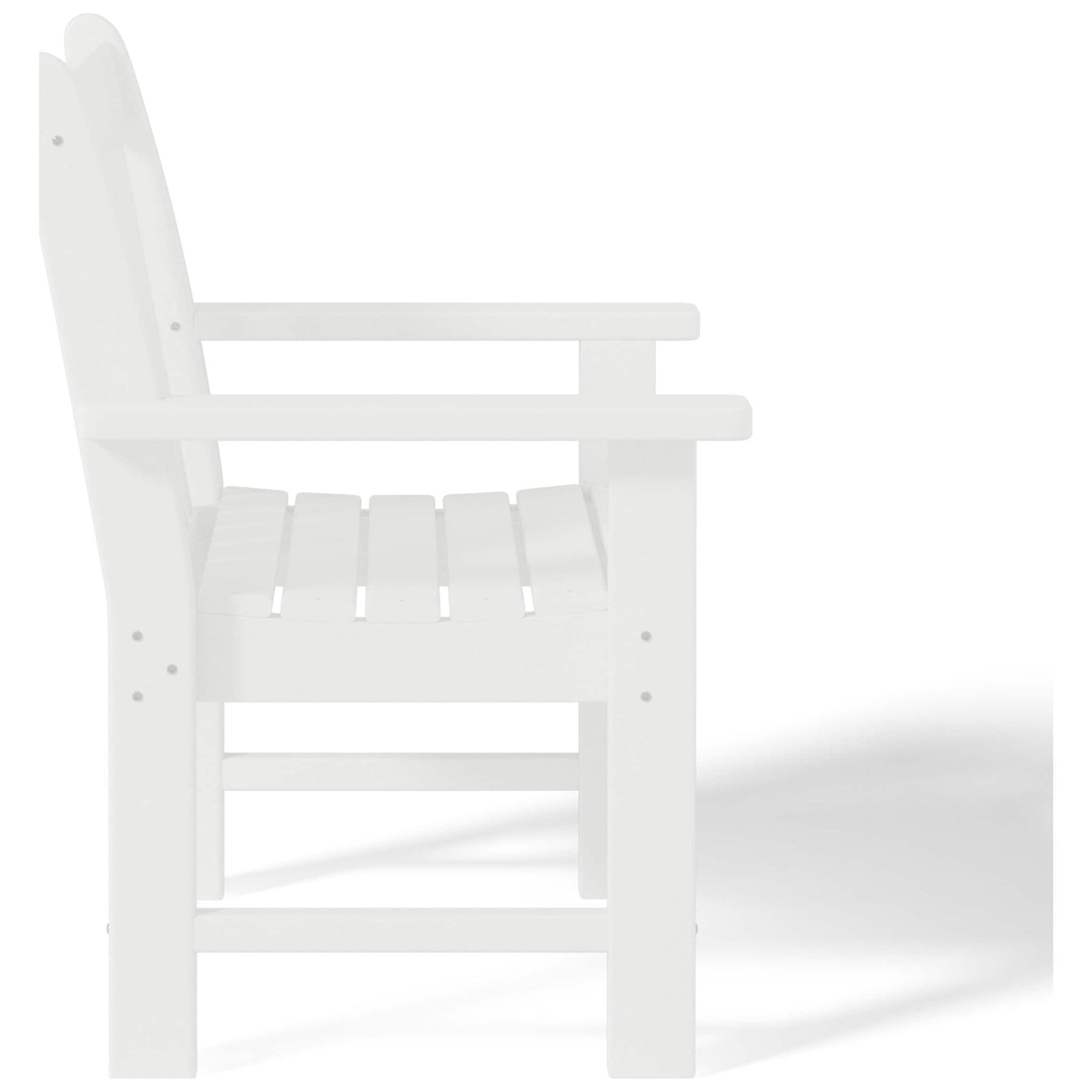 Ensemble de jardin 3 pièces Polytrends Laguna avec fauteuils et table d'appoint