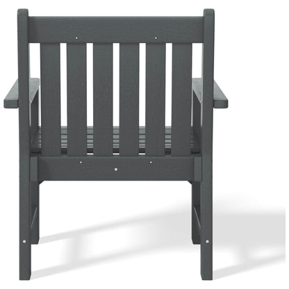Ensemble de jardin 3 pièces Polytrends Laguna avec fauteuils et table d'appoint