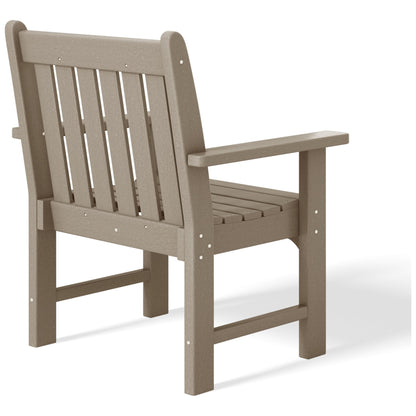 Ensemble de jardin 3 pièces Polytrends Laguna avec fauteuils et table d'appoint