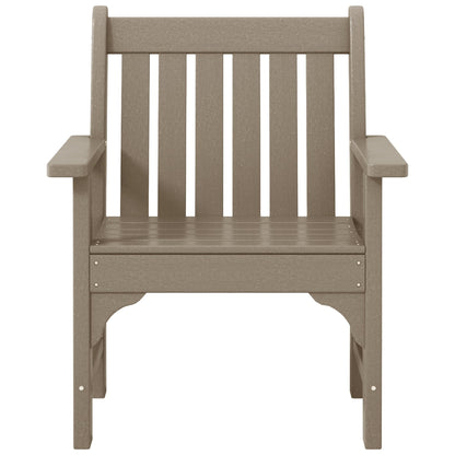 Ensemble de jardin 3 pièces Polytrends Laguna avec fauteuils et table d'appoint