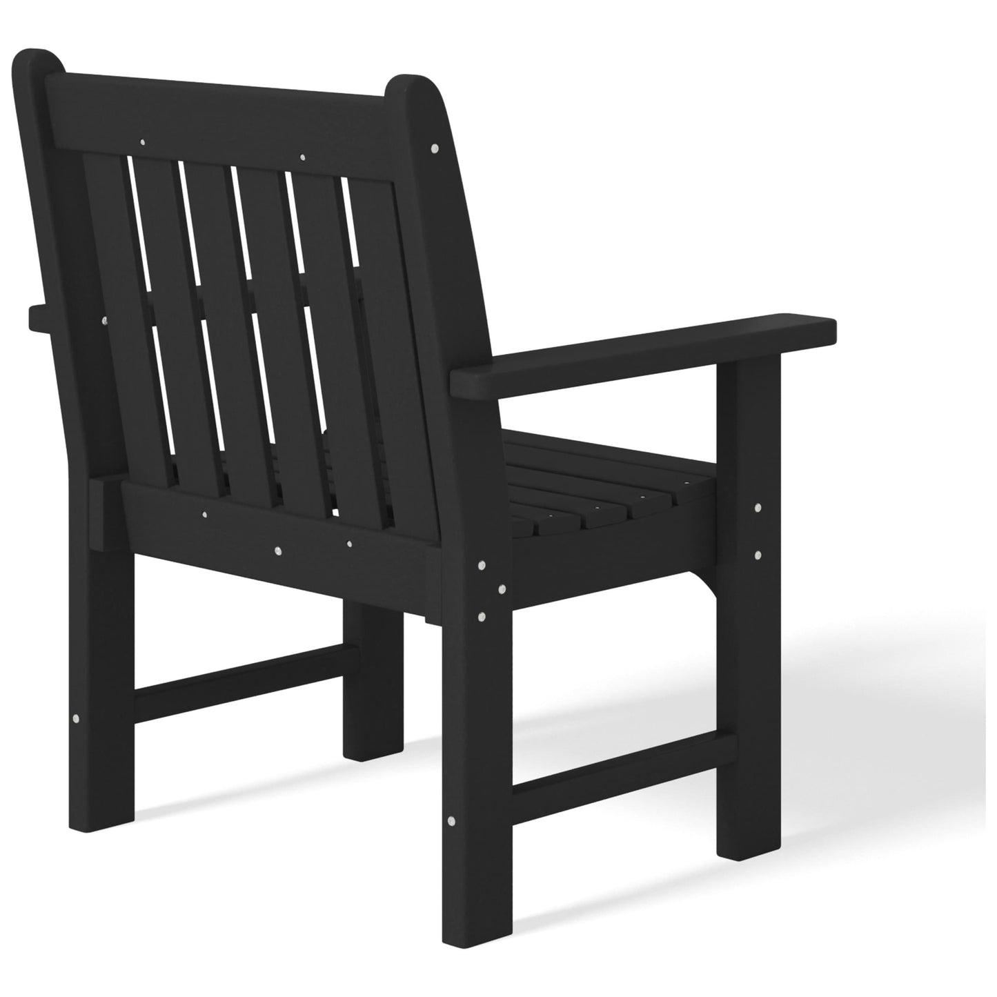 Ensemble de jardin 3 pièces Polytrends Laguna avec fauteuils et table d'appoint