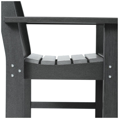 Ensemble de jardin 3 pièces Polytrends Laguna avec fauteuils et table d'appoint