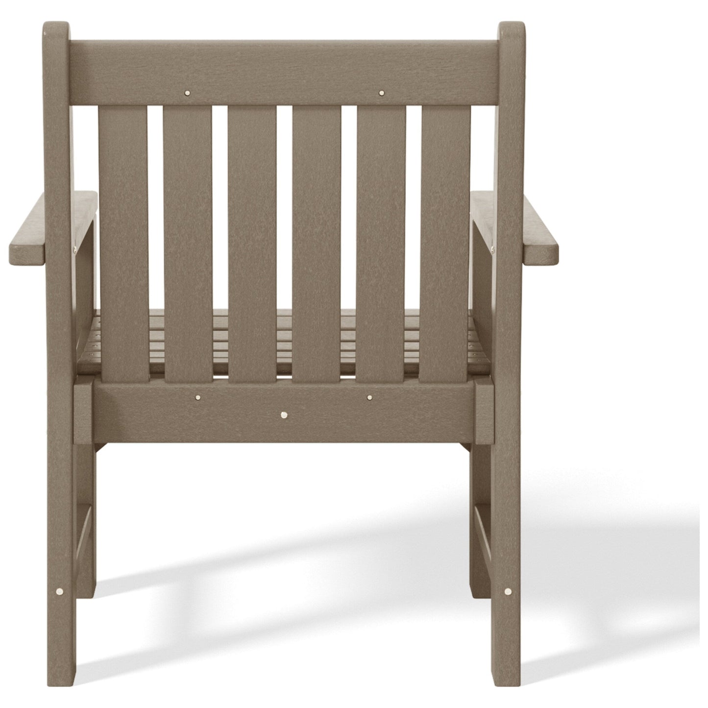 Ensemble de jardin 3 pièces Polytrends Laguna avec fauteuils et table d'appoint