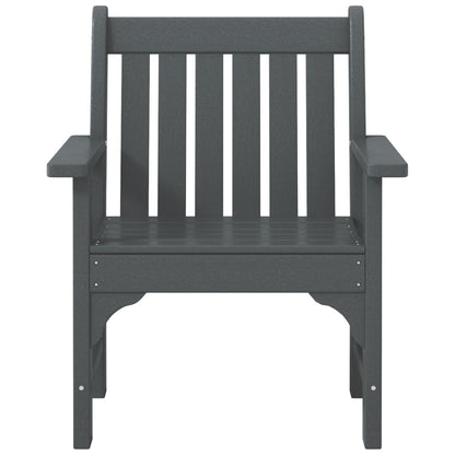 Ensemble de jardin 3 pièces Polytrends Laguna avec fauteuils et table d'appoint