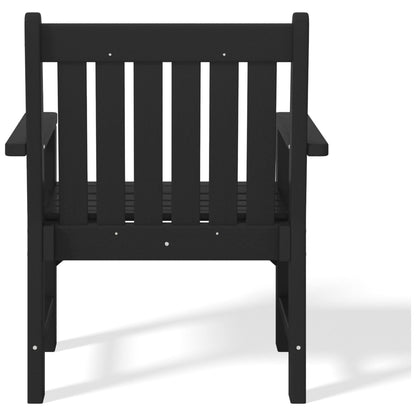 Ensemble de jardin 3 pièces Polytrends Laguna avec fauteuils et table d'appoint