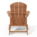 Polytrends Laguna Weather Resistant Outdoor Patio Folding Adirondack Chairs (Set of 2)