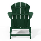Polytrends Laguna Weather Resistant Outdoor Patio Folding Adirondack Chairs (Set of 2)