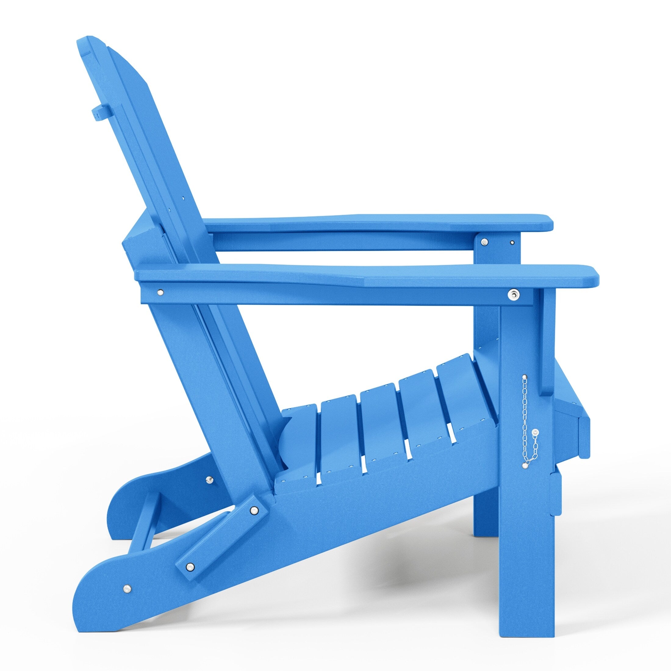 Chaises pliantes Adirondack Polytrends Laguna résistantes aux intempéries (lot de 4)