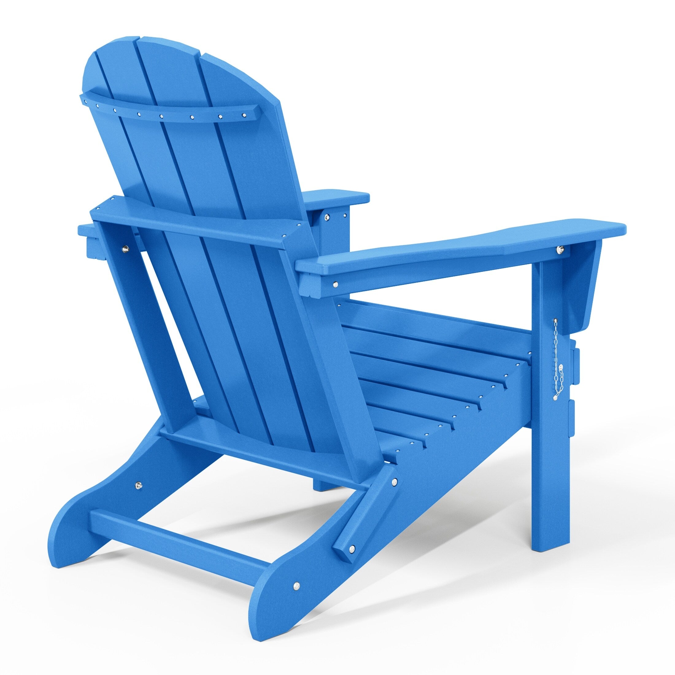 Chaises pliantes Adirondack Polytrends Laguna résistantes aux intempéries (lot de 4)