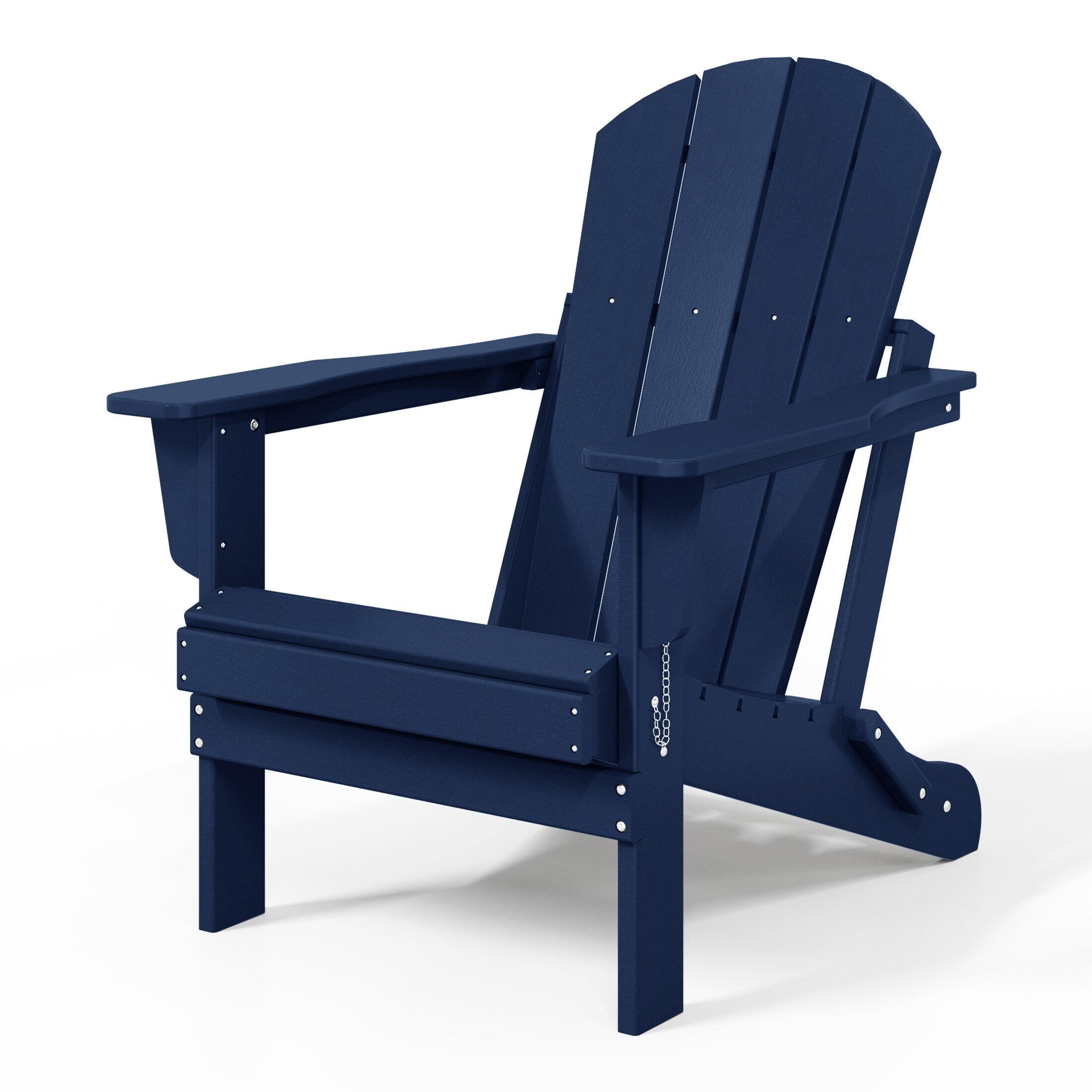 Chaises pliantes Adirondack Polytrends Laguna résistantes aux intempéries (lot de 4)