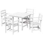Ensemble de salle à manger Polytrends Shoreside 5 pièces avec fauteuils