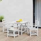 Ensemble de salle à manger Polytrends Shoreside 5 pièces avec fauteuils