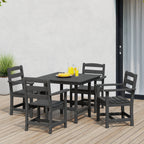 Ensemble de salle à manger Polytrends Shoreside 5 pièces avec fauteuils