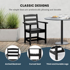 Ensemble de salle à manger Polytrends Shoreside 5 pièces avec fauteuils