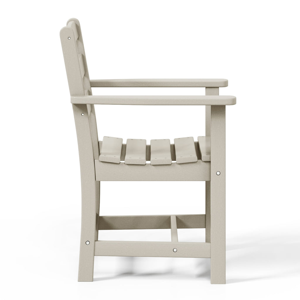 Ensemble de salle à manger Polytrends Shoreside 5 pièces avec fauteuils