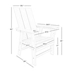 Ensemble de salle à manger d'extérieur Polytrends Shoreside, 5 pièces, carré, en polyester, respectueux de l'environnement, toutes saisons, avec fauteuils