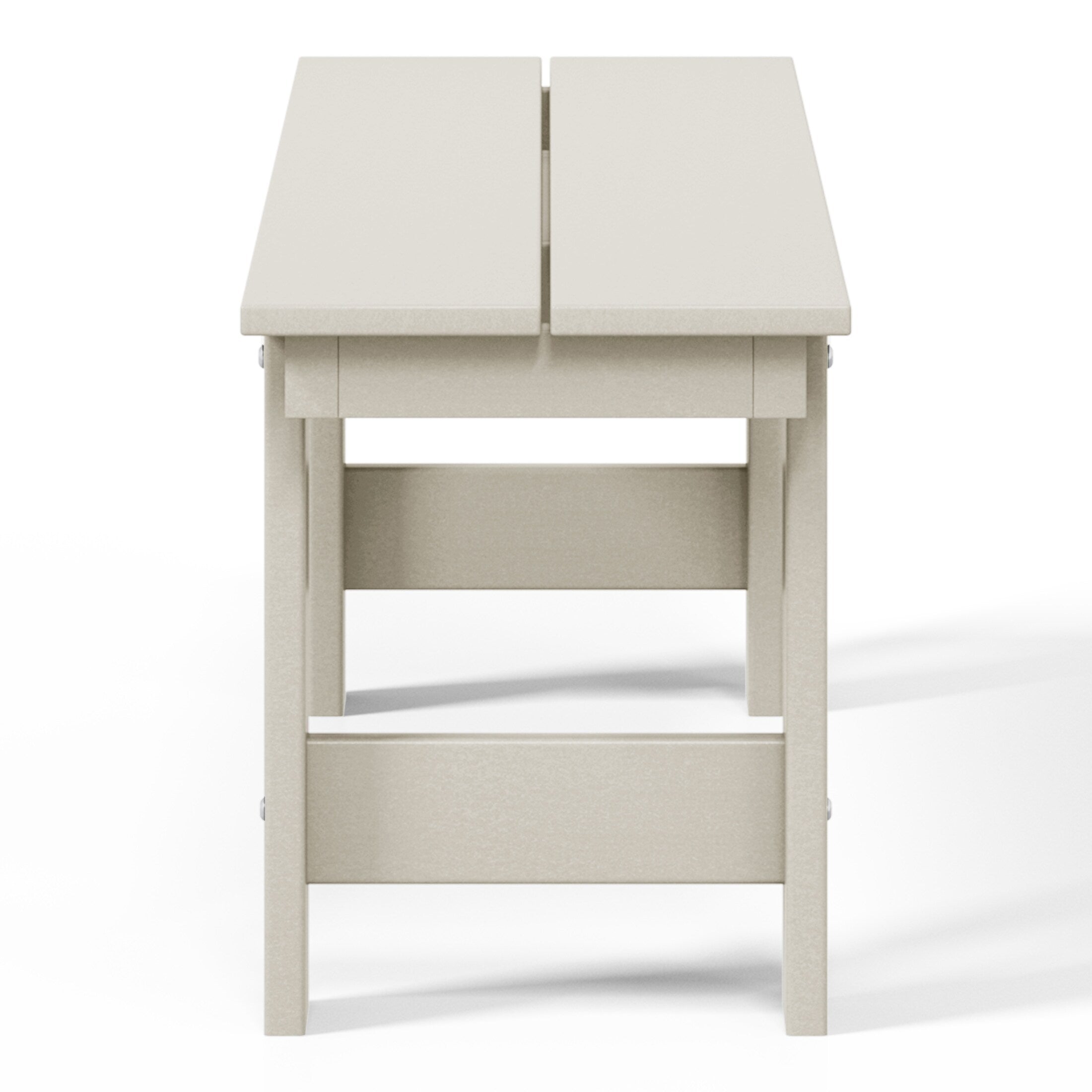 Ensemble de salle à manger Polytrends Shoreside 6 pièces avec fauteuils et banc