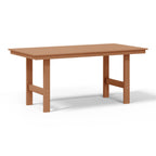 Ensemble de salle à manger Polytrends Shoreside 6 pièces avec fauteuils et banc