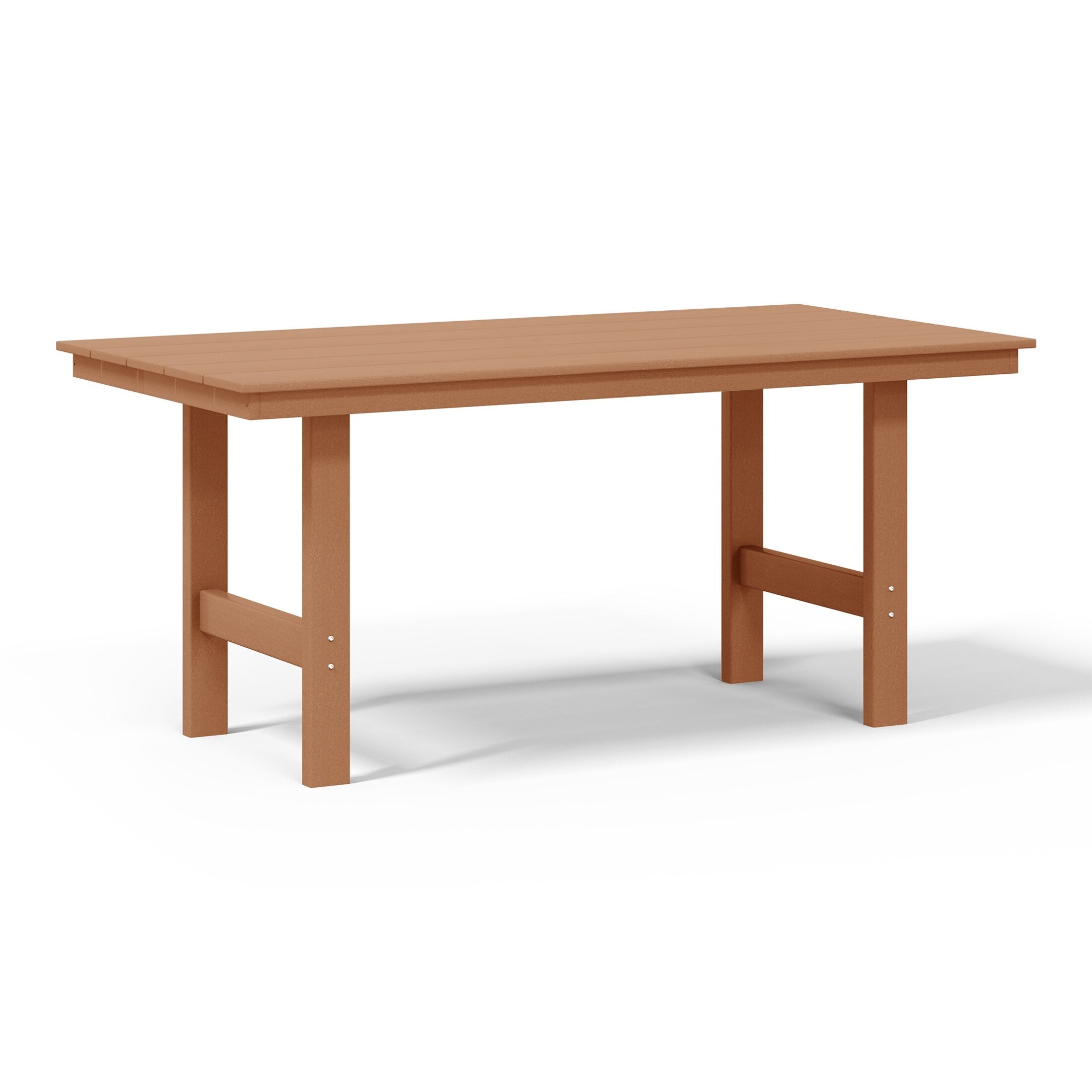 Ensemble de salle à manger Polytrends Shoreside 6 pièces avec fauteuils et banc