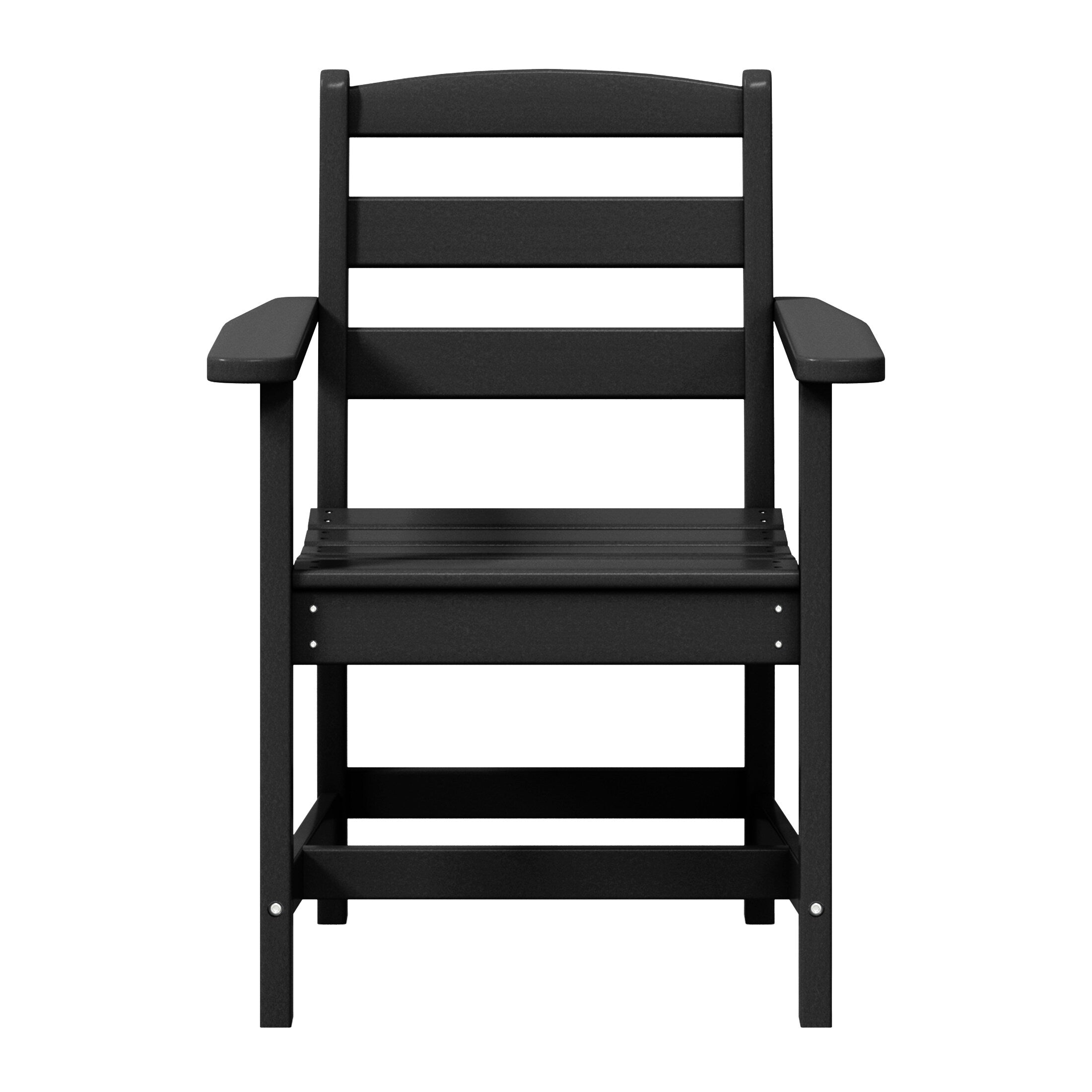 Ensemble de salle à manger Polytrends Shoreside 6 pièces avec fauteuils et banc