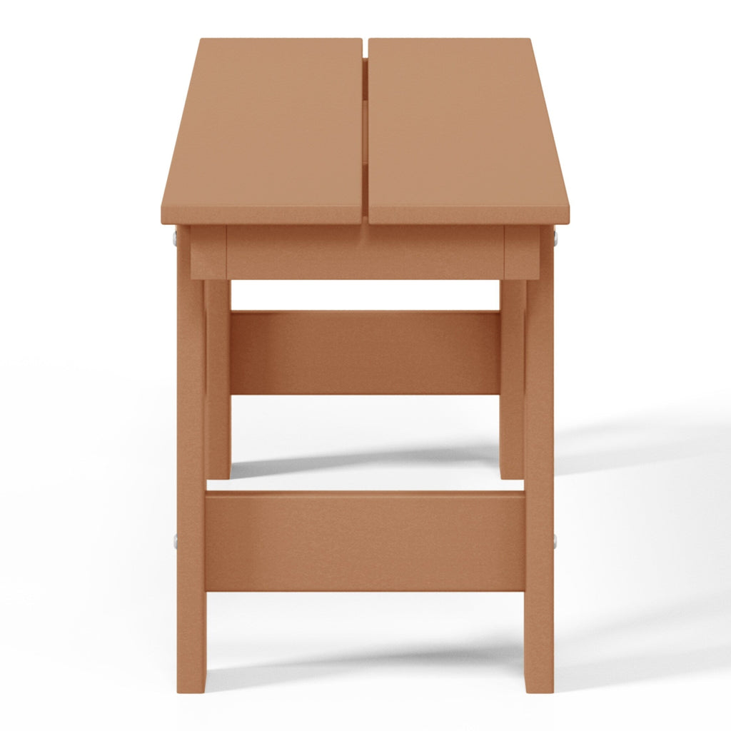 Ensemble de salle à manger Polytrends Shoreside 6 pièces avec fauteuils et banc