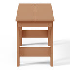 Ensemble de salle à manger Polytrends Shoreside 6 pièces avec fauteuils et banc