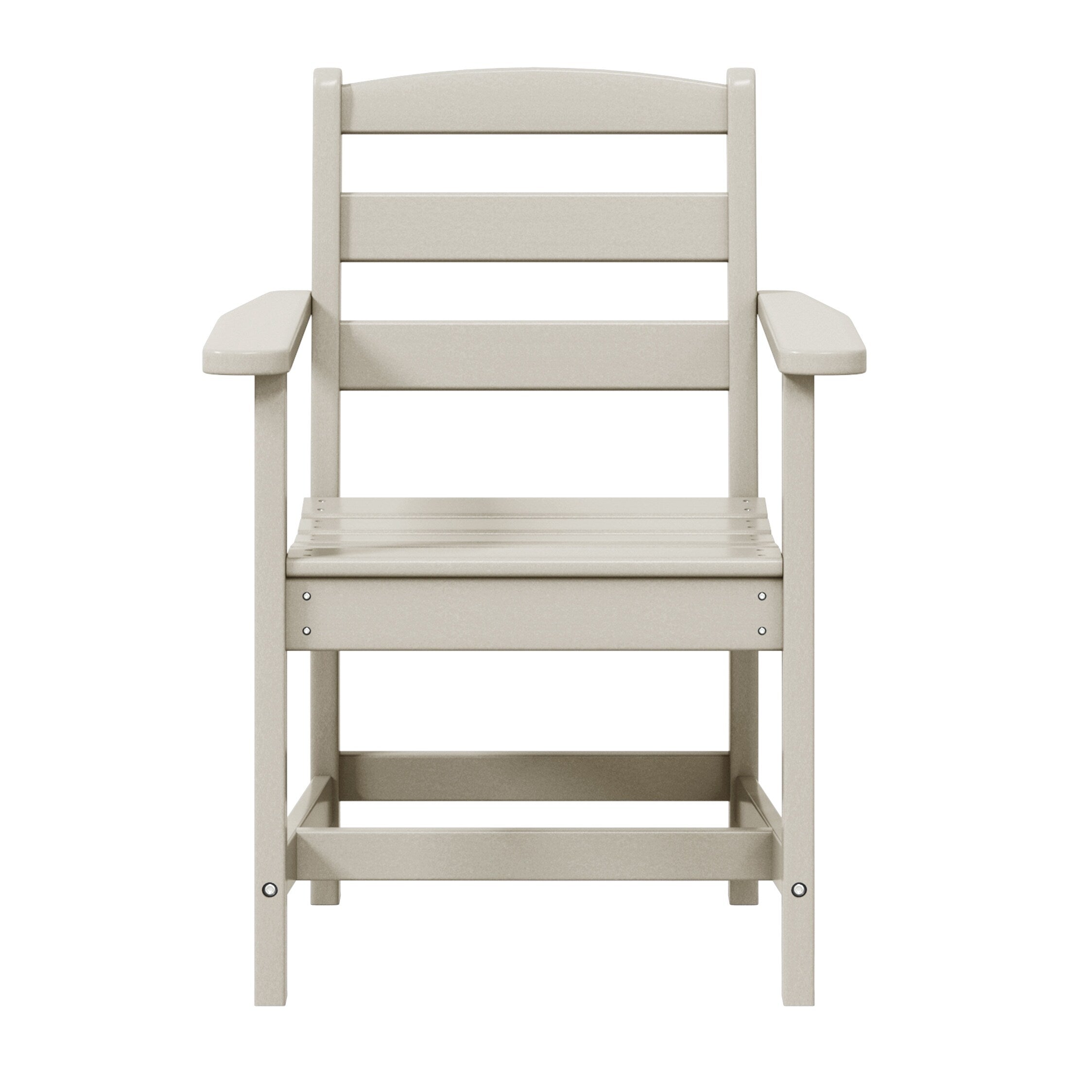 Ensemble de salle à manger Polytrends Shoreside 6 pièces avec fauteuils et banc