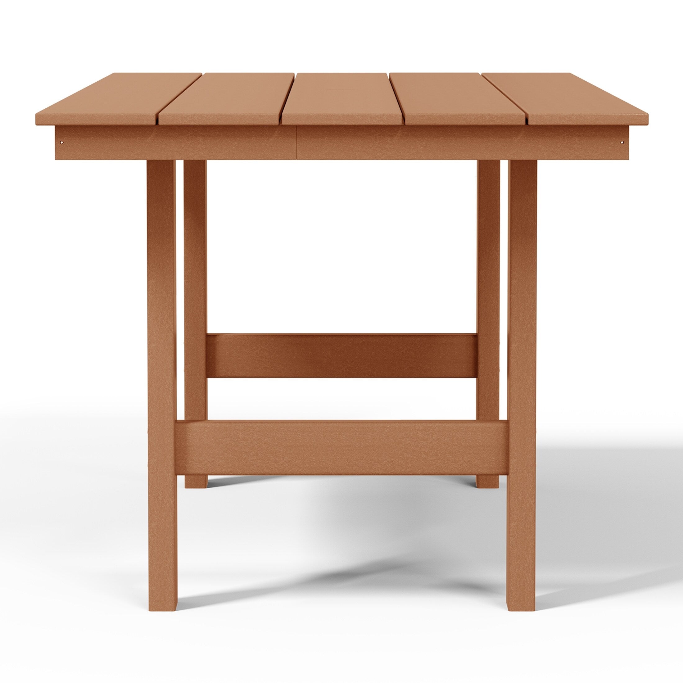 Ensemble de salle à manger Polytrends Shoreside 6 pièces avec fauteuils et banc