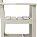 Ensemble de salle à manger Polytrends Shoreside 6 pièces avec fauteuils et banc