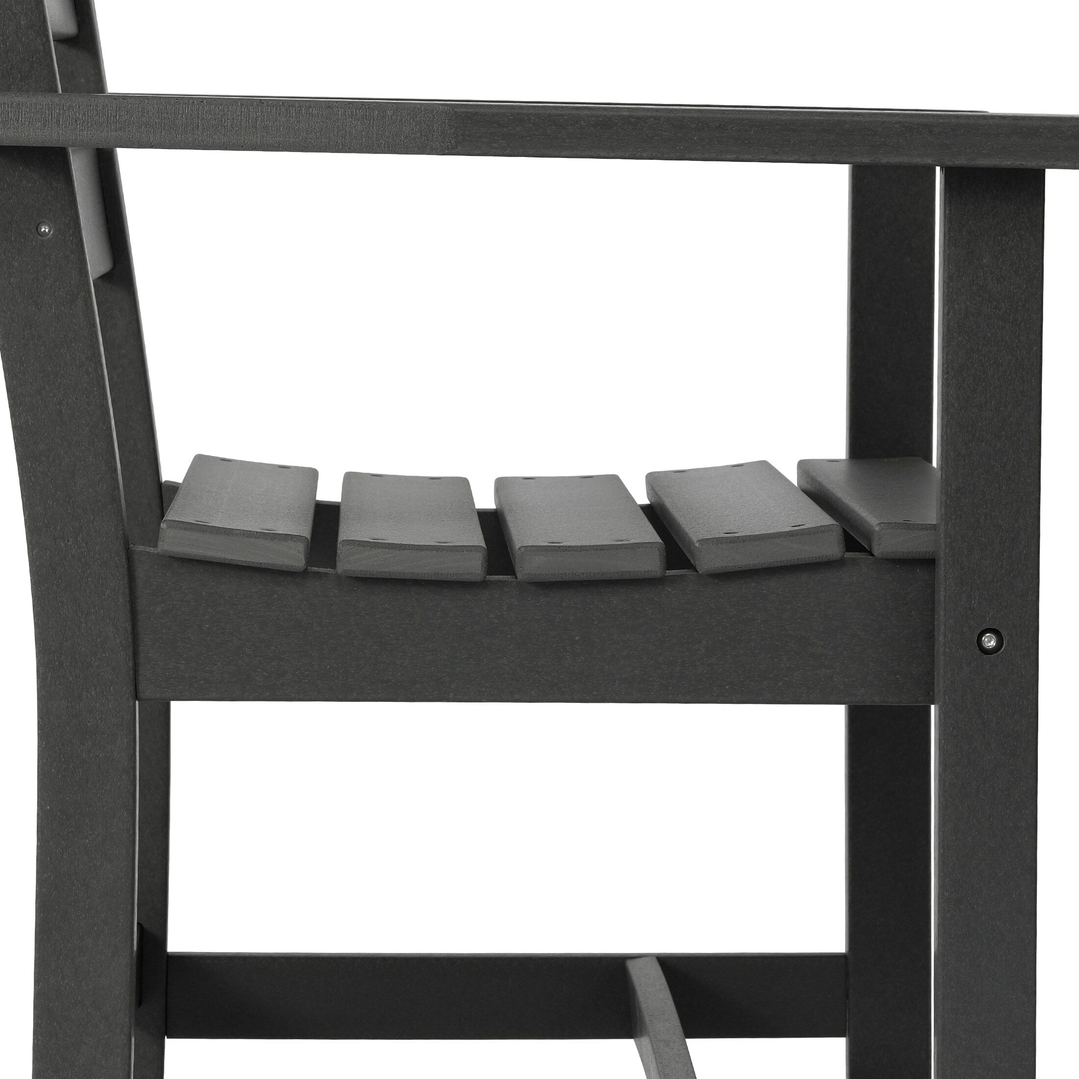 Ensemble de salle à manger Polytrends Shoreside 6 pièces avec fauteuils et banc