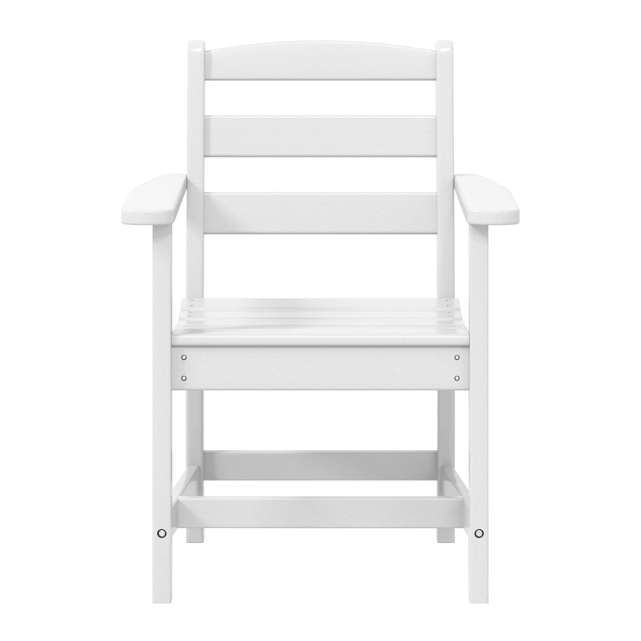Ensemble de salle à manger Polytrends Shoreside 6 pièces avec fauteuils et banc