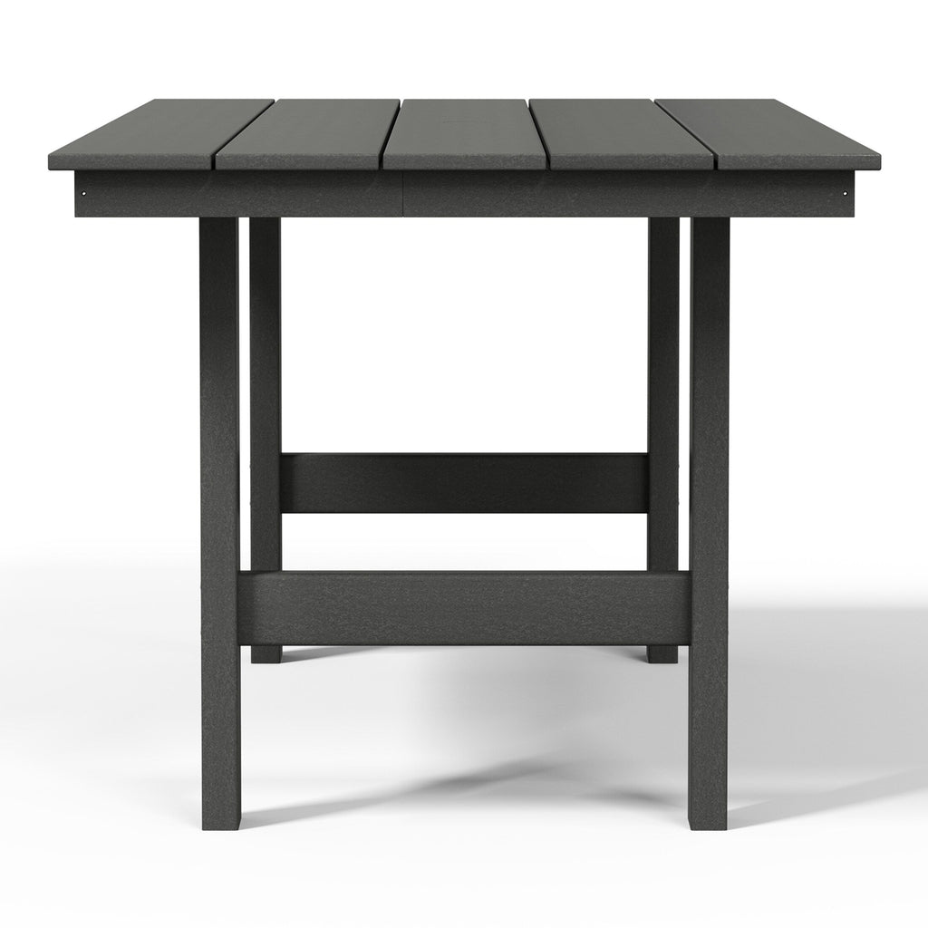 Ensemble de salle à manger Polytrends Shoreside 6 pièces avec fauteuils et banc