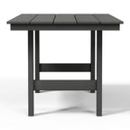 Ensemble de salle à manger Polytrends Shoreside 6 pièces avec fauteuils et banc