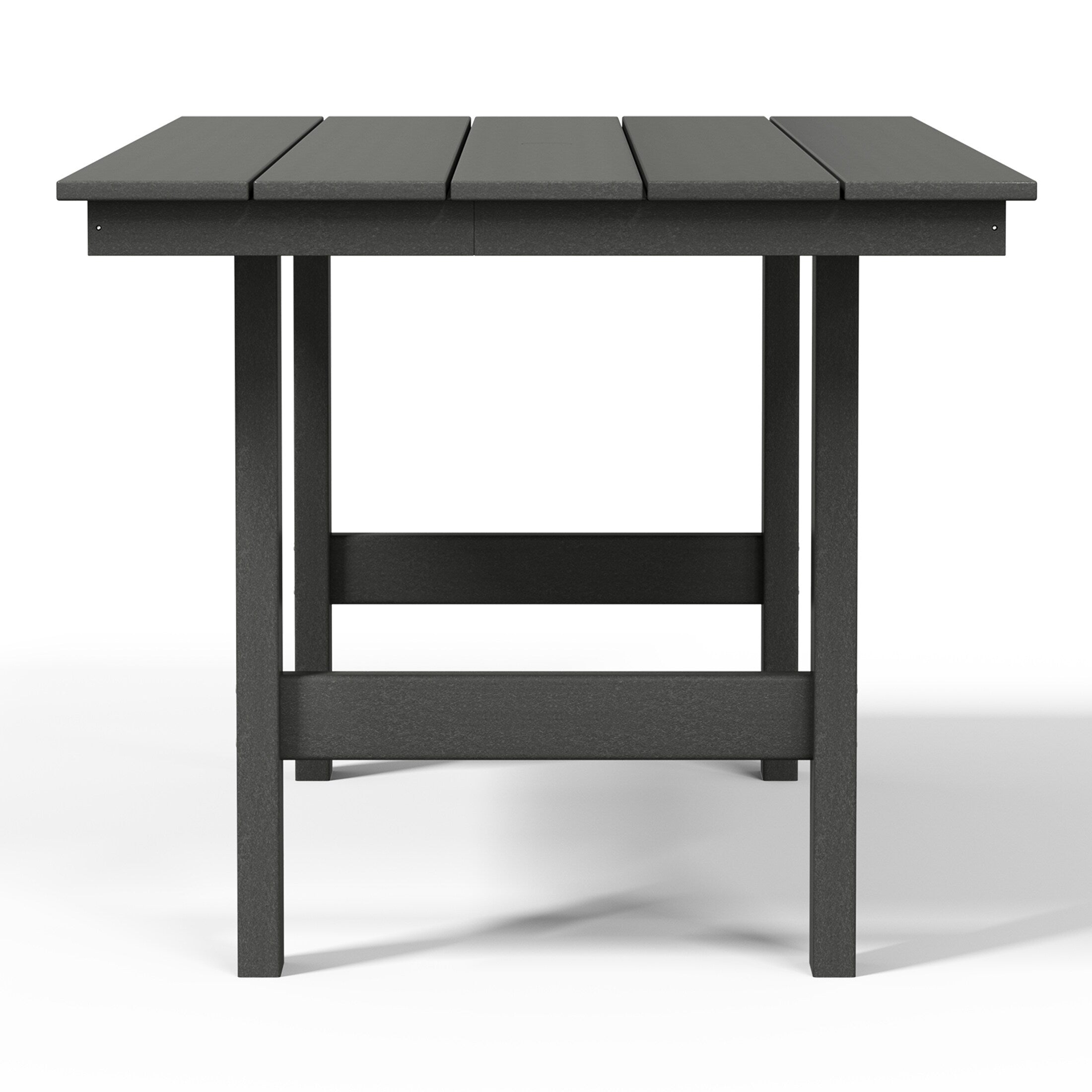 Ensemble de salle à manger Polytrends Shoreside 6 pièces avec fauteuils et banc