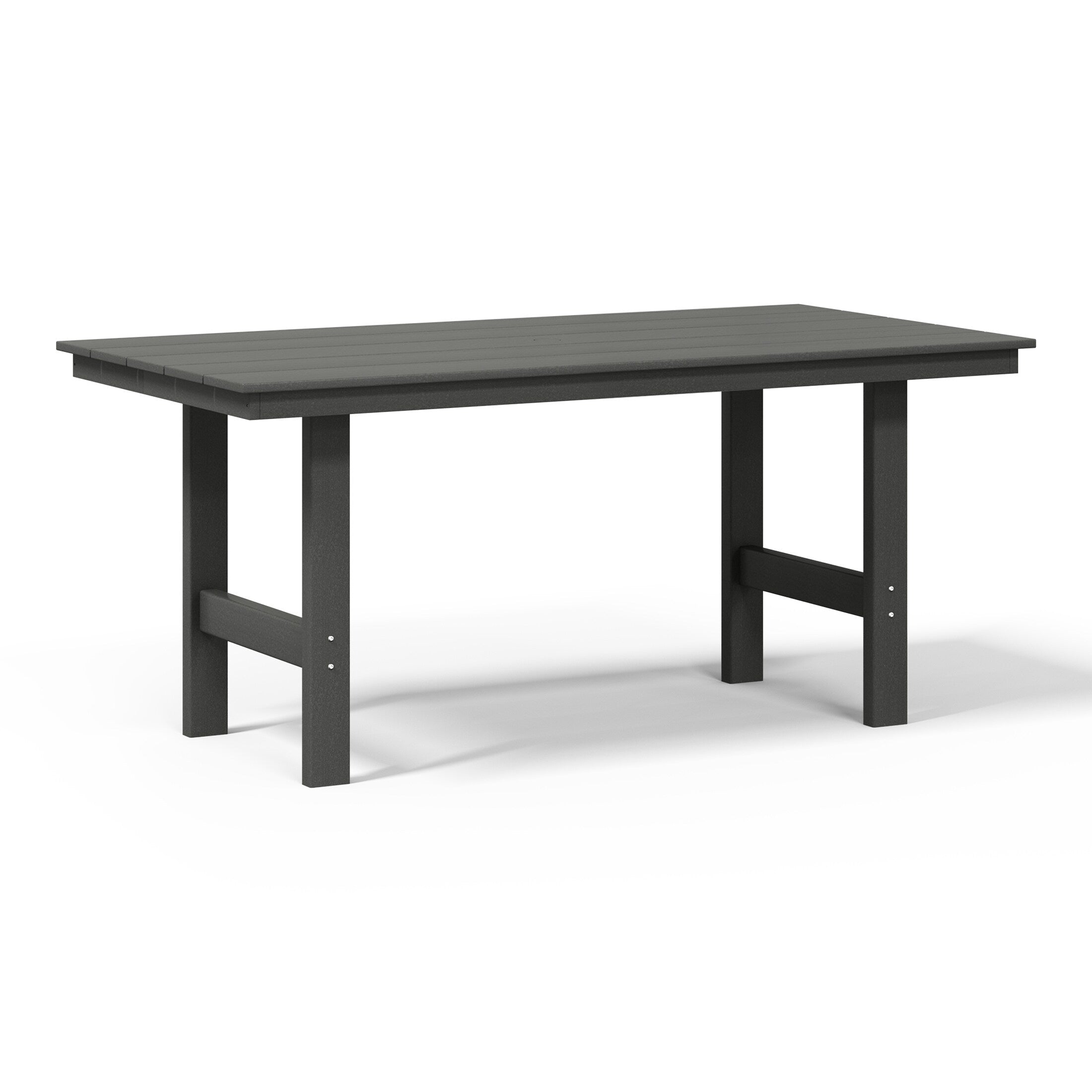 Ensemble de salle à manger Polytrends Shoreside 6 pièces avec fauteuils et banc