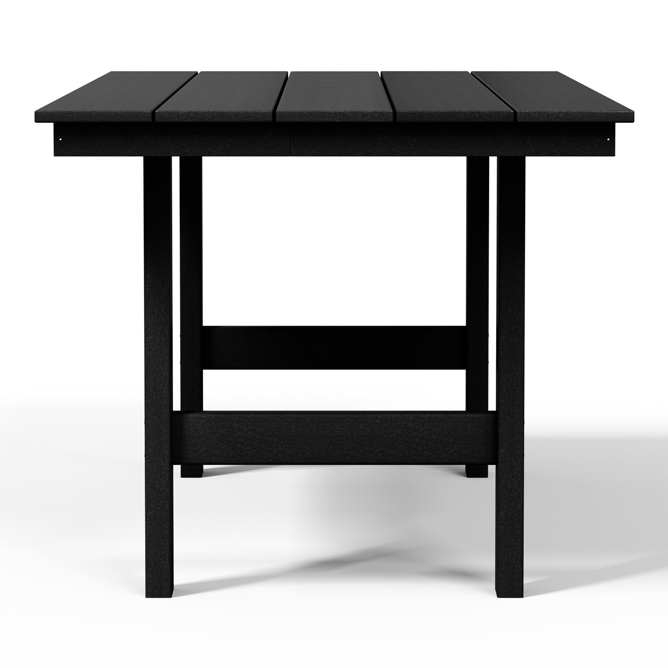 Ensemble de salle à manger Polytrends Shoreside 6 pièces avec fauteuils et banc